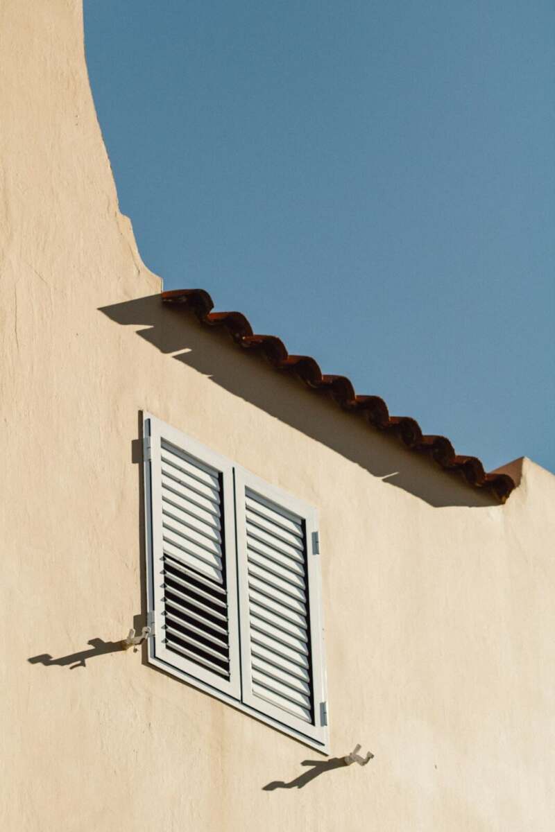 Façade of a house in Navarra
